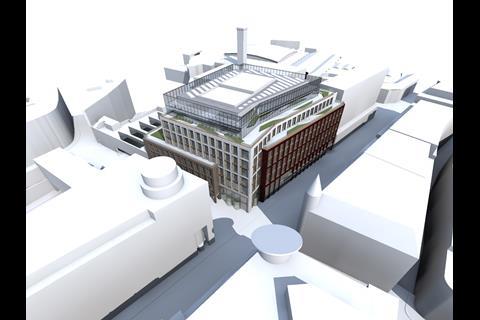 Farringdon Crossrail station development plans by John Robertson Architects 